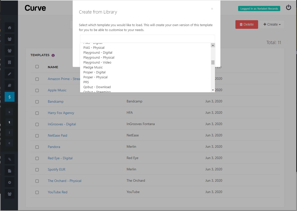 Recording Royalties Features Curve Royalty Systems